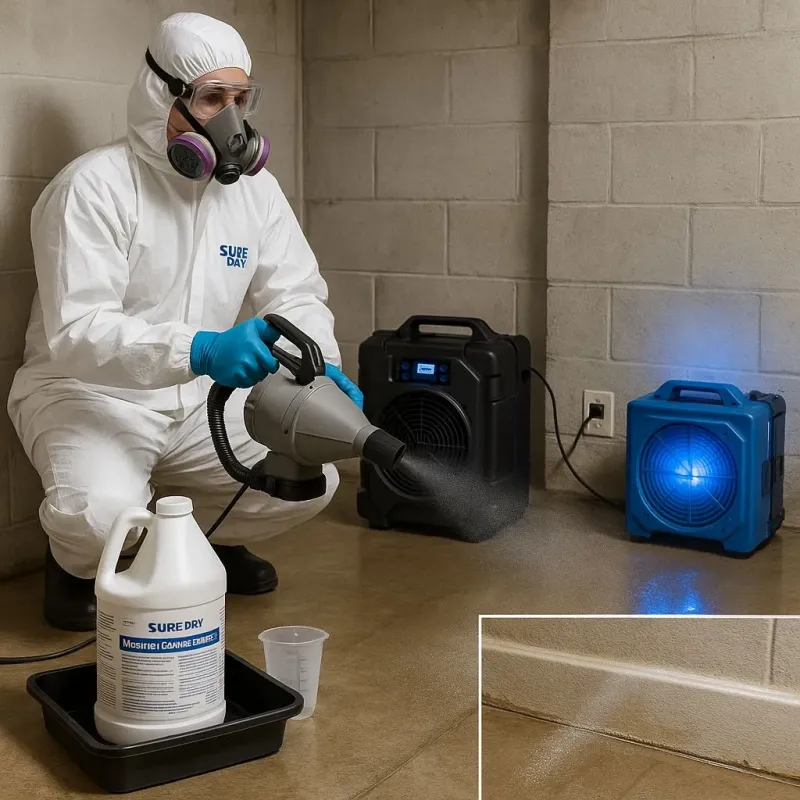 Sanitization and Odor Removal process in Bremerton, WA